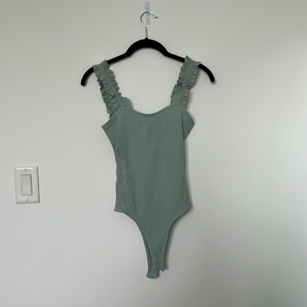 Blue Body Suit